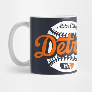 Detroit Baseball Mug